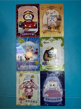 Cureplaneta - Baby Three Feng Shui Qi Cards - Lot of 6